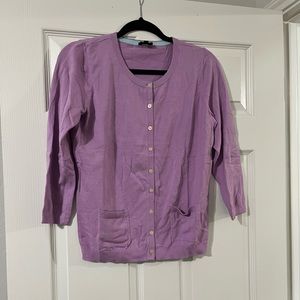 Talbots Purple Cardigans